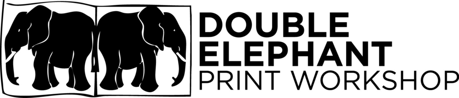 Double Elephant Print Workshop's logo.