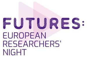 A logo reading: Futures, European researchers night