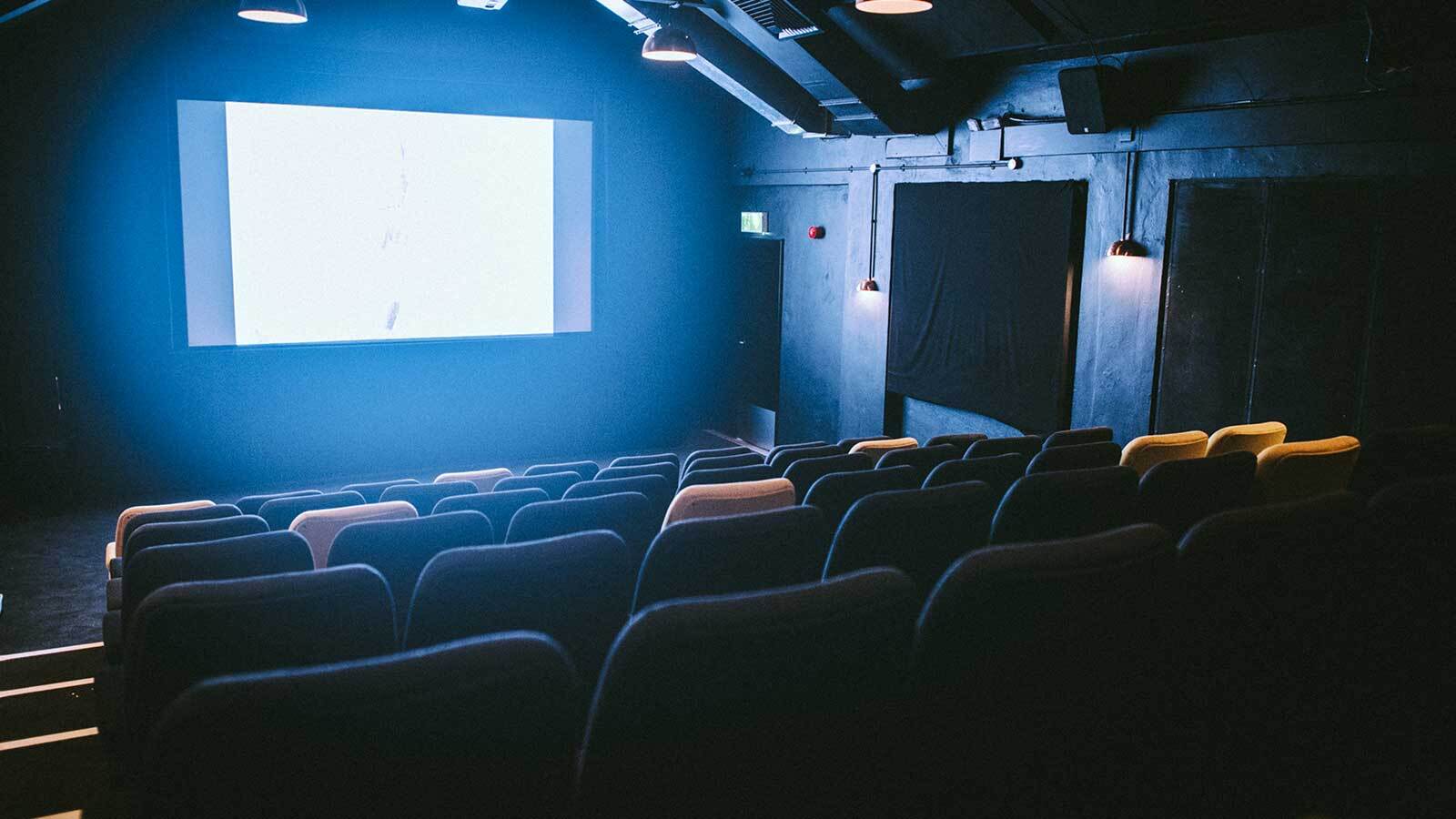 An empty cinema