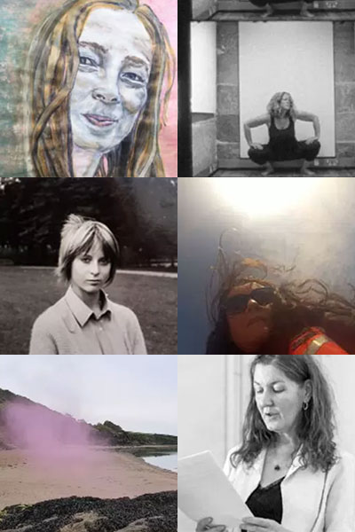 A collection of 6 images featuring the faces of Cine Sisters members.