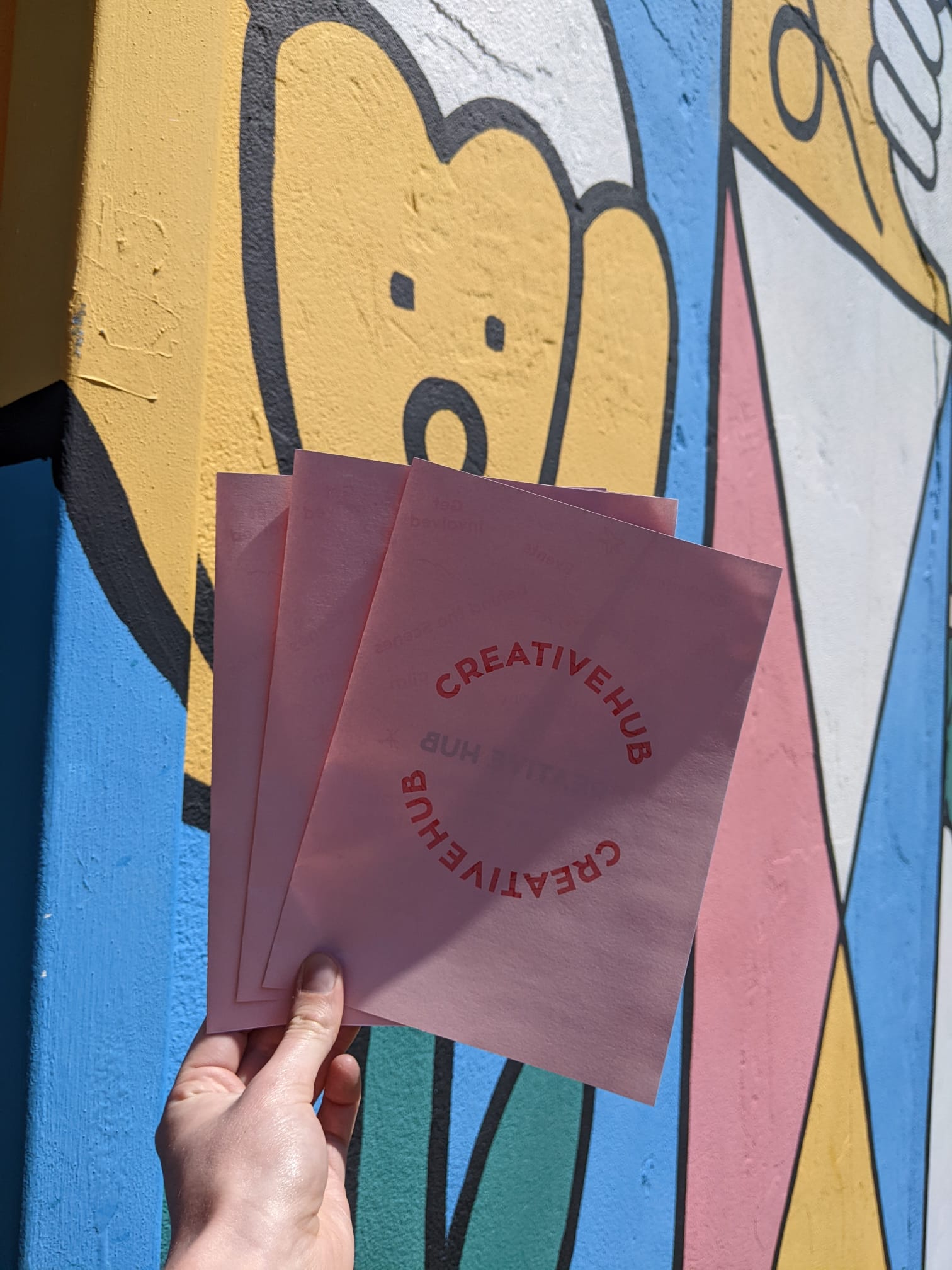'Creative Hub' booklets