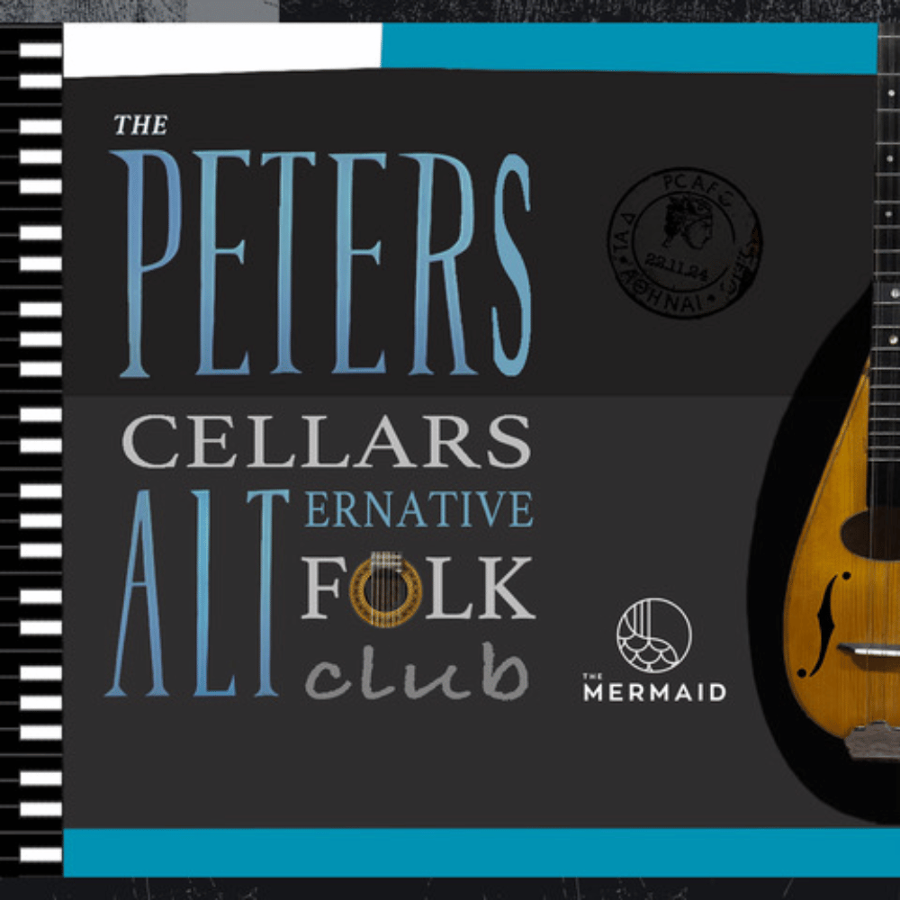 Official artwork for The Peters Cellars Alternative Folk Club