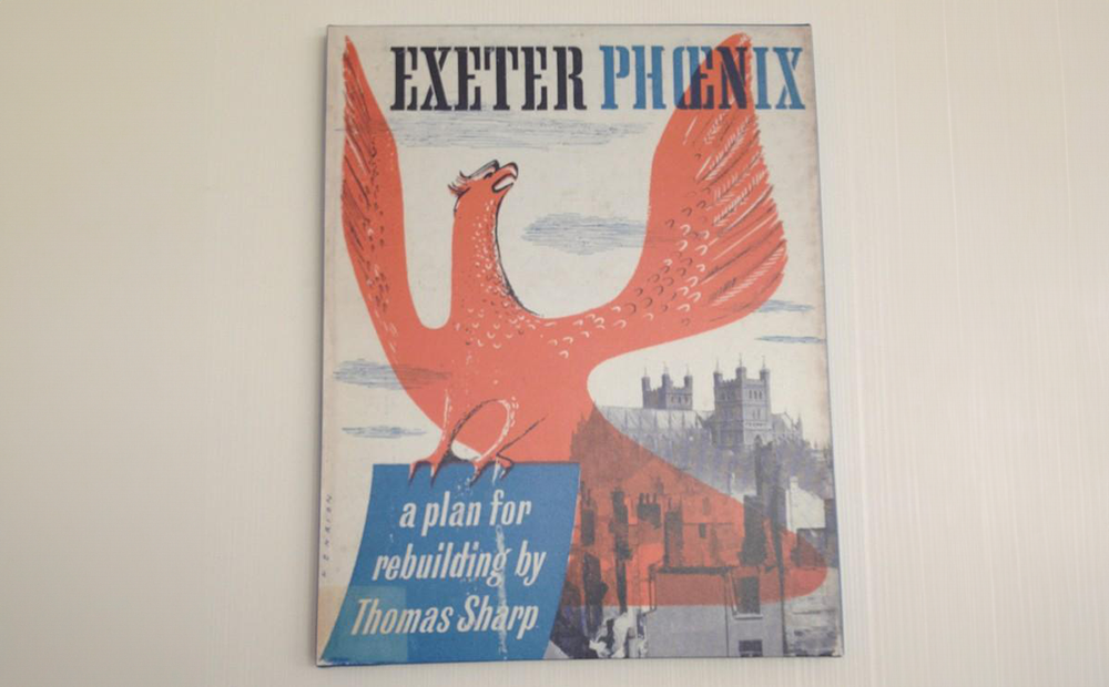 'Exeter Phoenix' Redevelopment book by Thomas Sharp