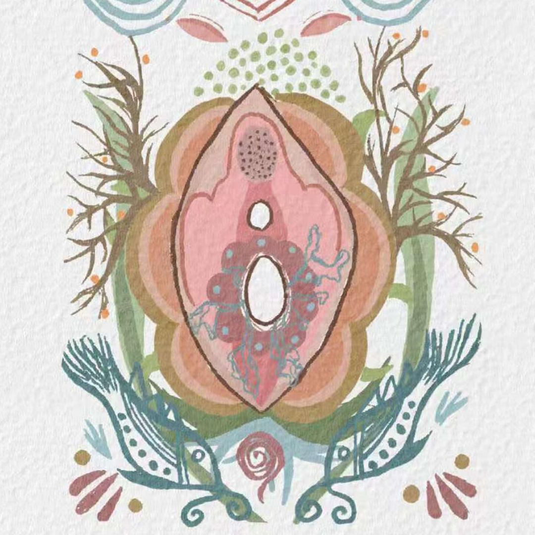 May Scratch (3) Menghan Chen, Yirui Fu, Jia Zhuang – The First Ripple/ 人之初(or Rén Zhī Chū) (May 2025) This piece delves into the theme of female sexual awakening through a poetic, metaphorical lens.
