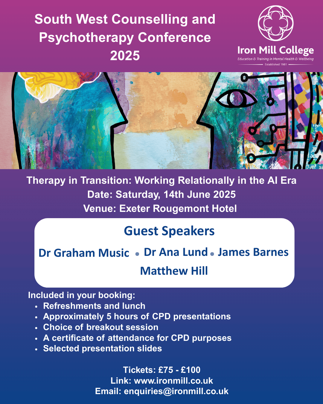 South West Counselling and Psychotherapy Conference 2025 South West Counselling and Psychotherapy Conference 2025