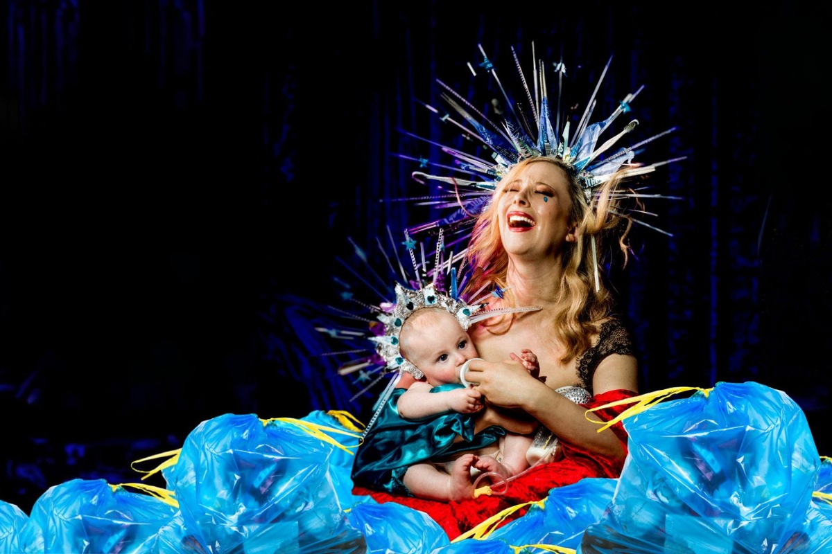 Madonna On The Rocks