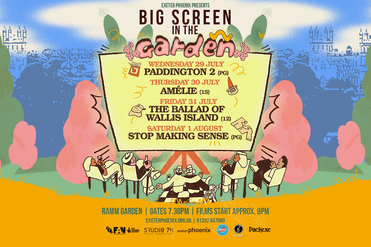 Exeter Phoenix Big Screen in the Garden